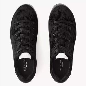 ✨ rag & bone rb1 low Crushed velvet laceup sneaker with leather wrapped sole NEW